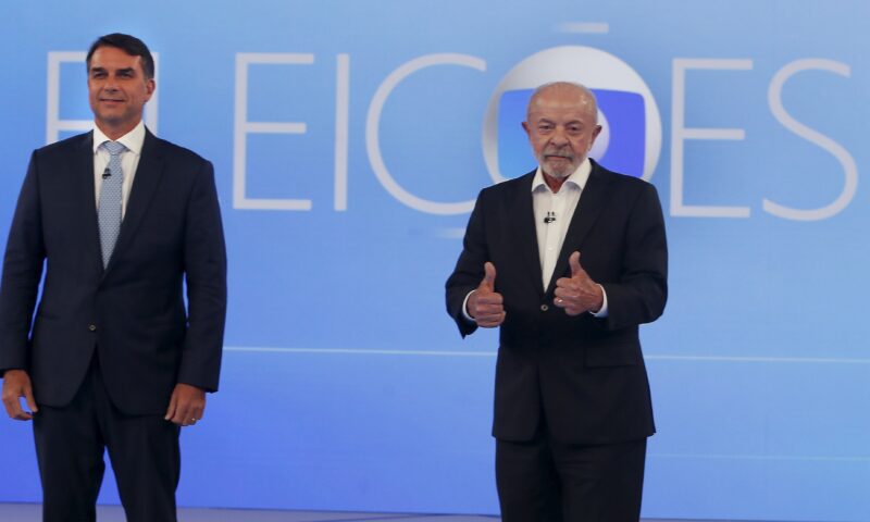 'Exército do Lula' x 'Tropa do Flávio': as estratégias dos canais no debate da Globo